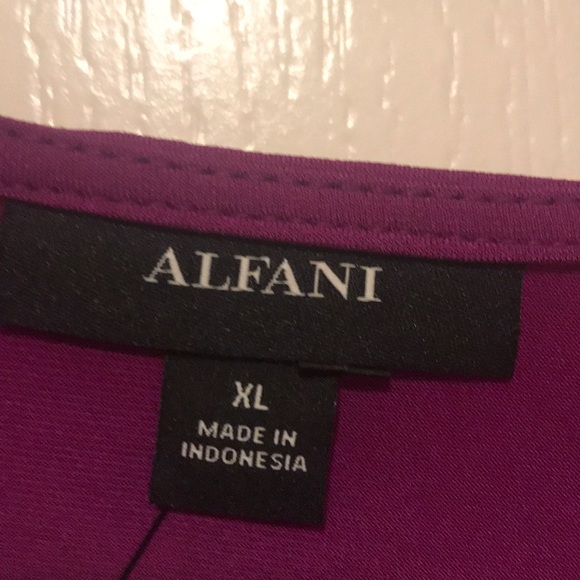 Alfani Pleated Side-Tie Top - Picture 7 of 10